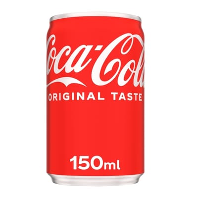 Buy Coca-Cola Regular Mini Can 12 x 150ml online UK from Goldenacre Wines