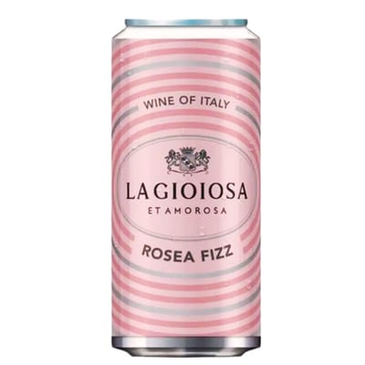 Buy Italian rosé fizz wine cans online in the UK from Goldenacre Wines