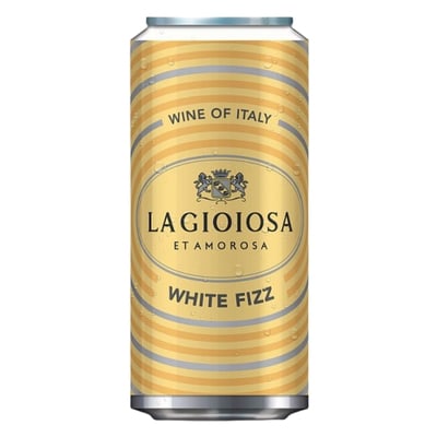 Buy Italian White Fizz wine cans online in the UK from Goldenacre Wines