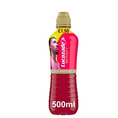 Buy Lucozade Sport Fruit Punch 500ml UK online with fast delivery from Goldenacre Wines