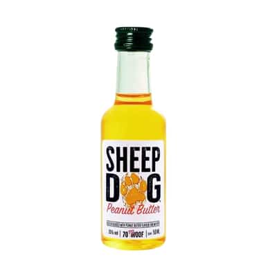 Buy Sheep Dog Peanut Butter Whiskey Liqueur 5cl online from Goldenacre Wines UK
