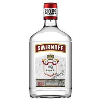 Buy Smirnoff No.21 Vodka 35cl online UK with fast delivery from Goldenacre Wines