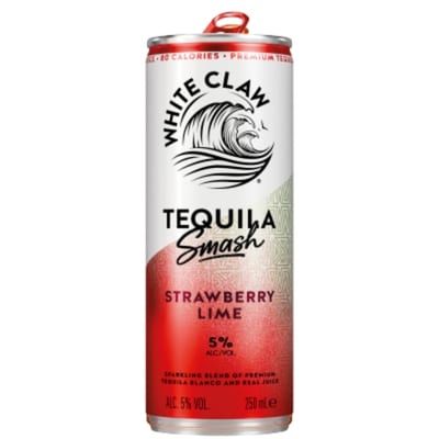 Buy White Claw Tequila Smash Strawberry Lime 250ml UK online from Goldenacre Wines with fast delivery.