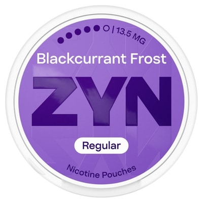Buy ZYN Blackcurrant Frost Nicotine Pouches 13.5mg online UK