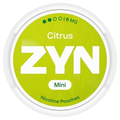 Buy ZYN Citrus Nicotine Pouches 6mg online UK