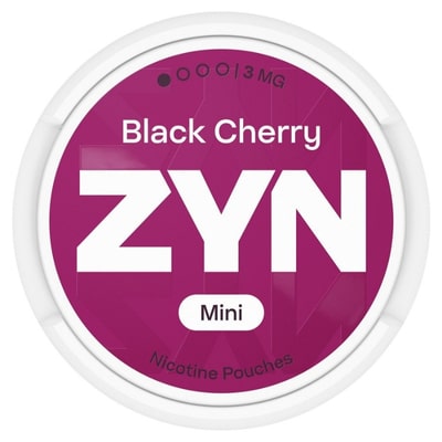 Buy ZYN Mini Black Cherry 3mg nicotine pouches online UK