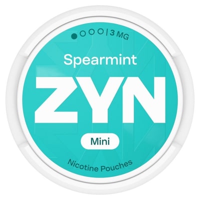 Buy ZYN Mini Spearmint Nicotine Pouches 3mg online UK
