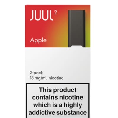 Buy JUUL 2 Apple Pods Pack of 10 UK with fast delivery from Goldenacre Wines