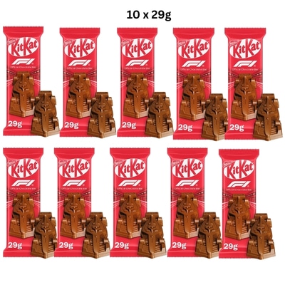 Buy KitKat F1 Chocolate Car 10 x 29g online in the UK from Goldenacre Wines.