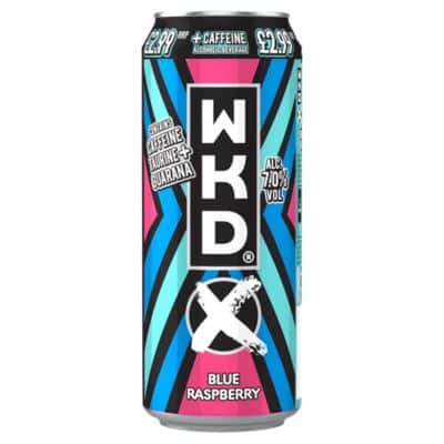 WKD X Blue Raspberry 500ml - GOLDENACRE WINES GOLDENACRE WINES